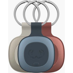 Fresh 'n Rebel Smart Finder Tag 6SFT3P1 Anti-Lost Trackers Apple Find My Blue Beige Red 3 Pack