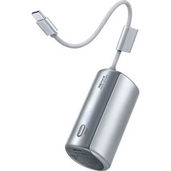 Remax FP-110 Power Bank 10000mAh 22.5W με Ενσωματωμένο Καλώδιο USB-C Quick Charge 3.0 & Power Delivery Silver