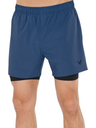 VIRTUS Zayne V2 Αθλητικό Ανδρικό Σορτς Running Navy Μπλε EV261838-2221