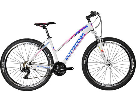 Bottecchia Γυναικείο Mountain Bike 27.5" Αλουμινίου με 21 Ταχύτητες Λευκό