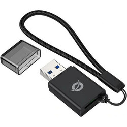 Conceptronic BIAN07B Card Reader USB-A 3.2 Gen 1 για SD / microSD