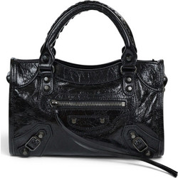 Passaggio Leather Γυναικεία Τσάντα Χειρός Δερμάτινη Μαύρη 4982-KR-03