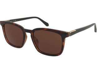 Fossil FOS2174/G/S 086/70 Ανδρικά Γυαλιά Ηλίου Τετράγωνα Κοκάλινα Ταρταρούγα με Καφέ Φακό