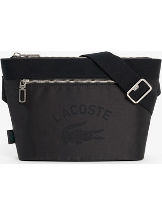 Lacoste Ανδρική Τσάντα Ώμου / Χιαστί Μαύρη 3NU5430YV-000