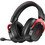 QCY eroad VT200 Gaming Headset Over Ear Black Red