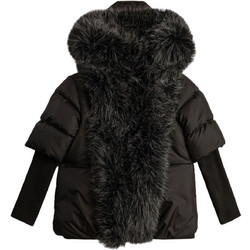 Funky Παιδικό Μπουφάν Χειμωνιάτικο Puffer Μαύρο 227-518124-1