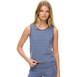 Superdry Γυναικείο Αθλητικό T-Shirt Μπλε W6012243A-K1T