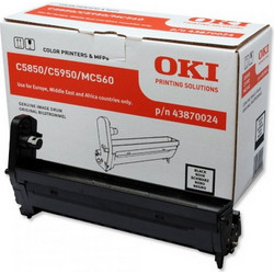 OKI 43870024 Black Drum