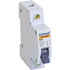 ΜΙΚΡΟΑΥΤΟΜΑΤΟΣ 1P ΚΑΜΠΥΛΗ B 20A 465-020 COMMEL 3858883834468