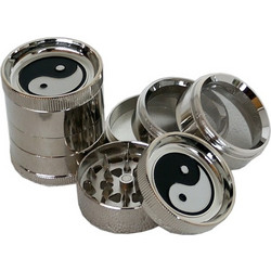Τρίφτης καπνού BUDDY MT3 METAL GRINDER YING YANG 52mm 18885 (5 parts)
