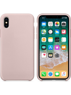 Θήκη σιλικόνης Matt Ροζ (iPhone X/Xs)