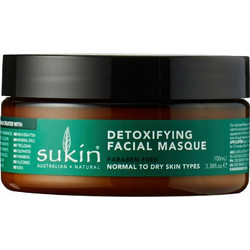 Sukin Super Greens Detoxifying Clay Masque Κρεμώδης Μάσκα Προσώπου με Άργιλο 100ml