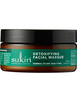 Sukin Super Greens Detoxifying Clay Masque Κρεμώδης Μάσκα Προσώπου με Άργιλο 100ml
