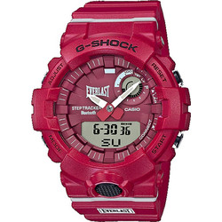 Casio G-Shock Ανδρικό Ρολόι Χρονογράφος με Κόκκινο Καουτσούκ Λουράκι GBA-800EL-4AER