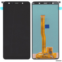 Αυθεντική Οθόνη Samsung Galaxy A7 2018 SM-A750F GH96-12078A Original LCD & Touch Black Αυθεντική οθόνη & Τζάμι Αφής Μαύρη