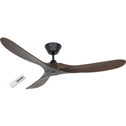 CasaFan Eco Genuino 152 MS-NB Ανεμιστήρας Οροφής 152cm 30W με Τηλεχειριστήριο Καφέ