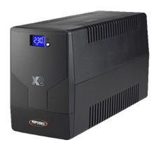 Infosec X2 LCD Touch 2000 UPS Line Interactive 2000VA 1200W με 4 Πρίζες Schuko
