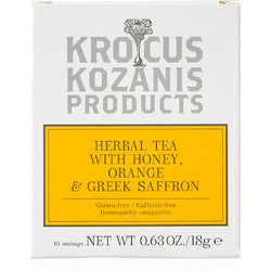 Krocus Kozanis Τσάι με Μέλι, Πορτοκάλι & Κρόκο Κοζάνης 18gr