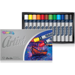 COLORINO ΛΑΔΟΠΑΣΤΕΛ ARTIST 12τμχ
