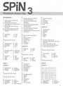 SPiN 3 Workbook Answer Key