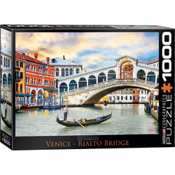 Puzzle Eurographics Venice Rialto Bridge 1000 Κομμάτια
