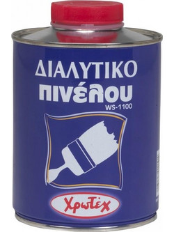 Χρωτέχ WS-1100 Διαλυτικό Πινέλου 0.75lt