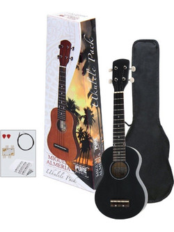 Gewa Almeria Soprano Black Satin Player Pack