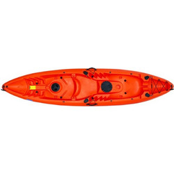 Seastar Captain II Πλαστικό Kayak 2 Ατόμων Κόκκινο 28144