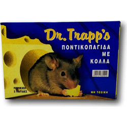 Dr Trapp's Ποντικοπαγίδα με Κόλλα Μεγάλη 2τμχ
