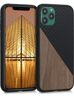 KW Back Cover Black/Dark Brown (iPhone 11 Pro)