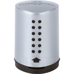 Ξύστρα Faber Castell Μini Grip Γκρι 183700