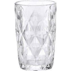Cryspo Trio Σετ Ποτήρια Νερού Γυάλινα Kare 330ml 6τμχ 52.705.50