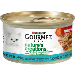 Purina Gourmet Nature's Creations Adult with Tuna, Tomato & Rice in Gravy 85gr