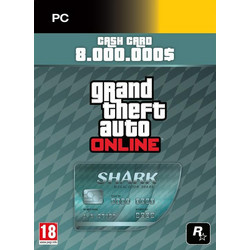 Rockstar Games Grand Theft Auto V Megalodon Cash Card (8.000.000)