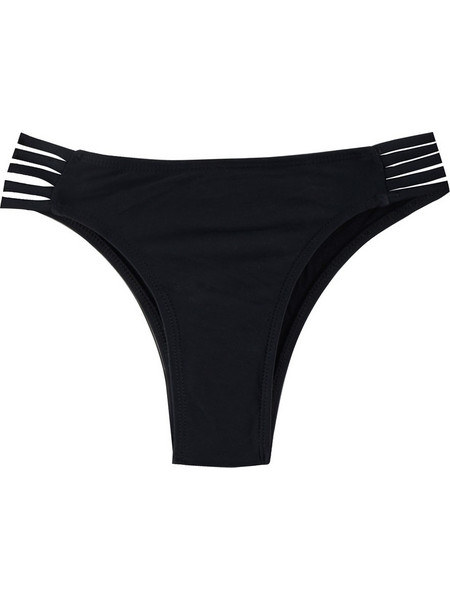 Gsecret Ψηλόμεσο Bikini Brazil Μαύρο 17097-1048