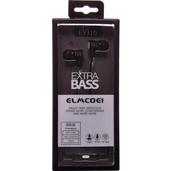 Elmcoei EV110 Handsfree In-Ear 3.5mm Black