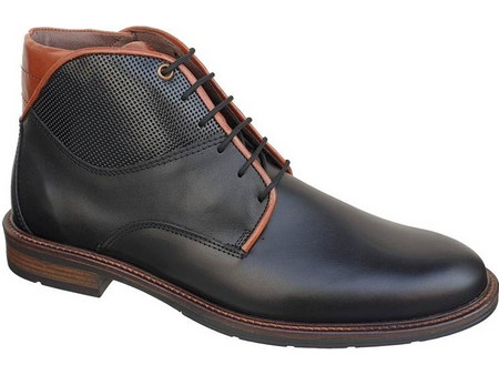 Gallen 500 Μαύρα Casual Ανδρικά Μποτάκια