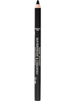 Seventeen Supersmooth 01 Black Velvet Μολύβι Ματιών Αδιάβροχο 1.2gr
