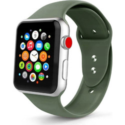 Tech-Protect Smoothband Λουράκι Σιλικόνης Green (Apple Watch 42 / 44 / 45 / 49mm)