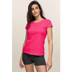 Bodymove Γυναικείο Αθλητικό T-Shirt Φούξια 814-0