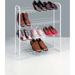 Metaltex Scarpa Παπουτσοθήκη Μεταλλική Λευκή Μ64xΠ26xΥ80cm 365404