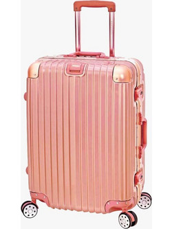 Bartuggi 721-01 Βαλίτσα Καμπίνας 57x40x27cm με 4 Ρόδες Ροζ