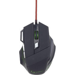 Gembird MUSG-02 Ενσύρματο Gaming Ποντίκι 3600 DPI Black