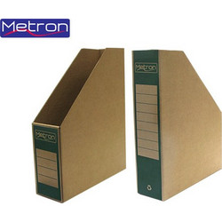 METRON ΑΡΧΕΙΟΘΗΚΗ ΟΙΚΟΛΟΓΙΚΗ 25x33x8cm ΠΡΑΣΙΝΟ