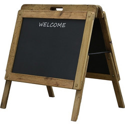 Επιδαπέδιο 2πλό Menu Board 61x66cm