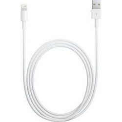 MD819 iPhone 5 Lightning Data Cable White 2m (Round Pack)
