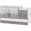 Lorelli Combo Πολυμορφική Κούνια για Στρώμα 62x110cm White Coffee