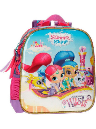 Unique Nickelodeon Shimmer & Shine Wish Σχολική Τσάντα Πλάτης Νηπιαγωγείου Ροζ 20320B1
