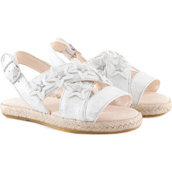 UGG Allairey Stars Παιδικά Πέδιλα για Κορίτσι Λευκά 1108949T-SLVR