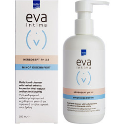 InterMed Eva Ιntima Intima Herbosept pH 3.5 Pump Υγρό Καθαρισμού 250ml